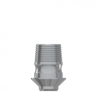 Ti Base h. 4mm without hex., int. hex., SP