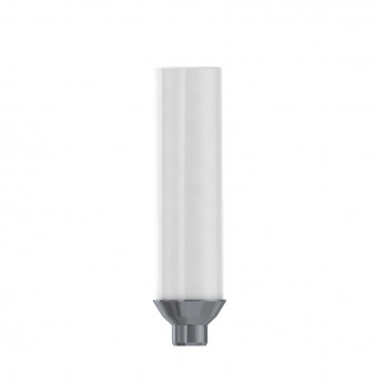 Direct free rotation CoCr plastic cylinder, NP